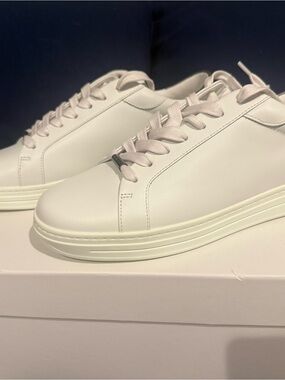 Jimmy Choo Rome white/gunmetal sneaker